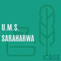 U.M.S. Saraharwa Middle School Logo