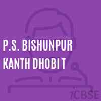 P.S. Bishunpur Kanth Dhobi T Primary School Logo