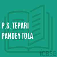 P.S. Tepari Pandey Tola Primary School Logo