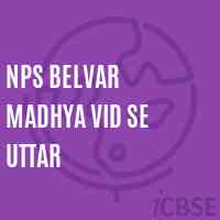 Nps Belvar Madhya Vid Se Uttar Primary School Logo