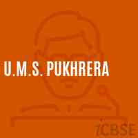 U.M.S. Pukhrera Middle School Logo