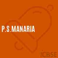 P.S.Manaria Primary School Logo