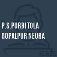 P.S.Purbi Tola Gopalpur Neura Primary School Logo