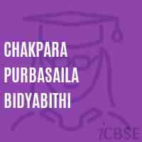 Chakpara Purbasaila Bidyabithi Primary School Logo
