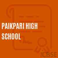 Paikpari High School Logo