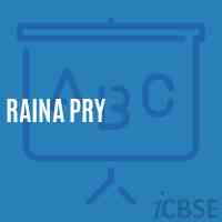 Raina Pry Primary School Logo