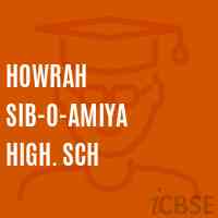 Howrah Sib-O-Amiya High. Sch Secondary School Logo