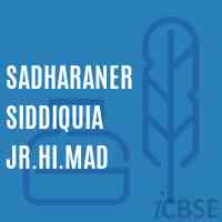 Sadharaner Siddiquia Jr.Hi.Mad Secondary School Logo