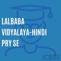 Lalbaba Vidyalaya-Hindi Pry Se Primary School Logo