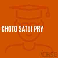 Choto Satui Pry Primary School Logo