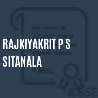 Rajkiyakrit P S Sitanala Primary School Logo