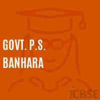 Govt. P.S. Banhara Primary School Logo