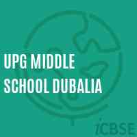 Upg Middle School Dubalia Logo