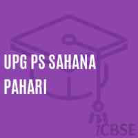 Upg Ps Sahana Pahari Primary School Logo