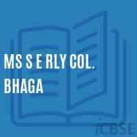 Ms S E Rly Col. Bhaga Middle School Logo