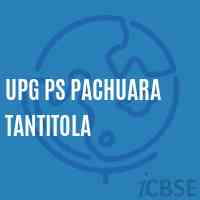 Upg Ps Pachuara Tantitola Primary School Logo