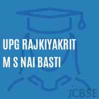 Upg Rajkiyakrit M S Nai Basti Middle School Logo