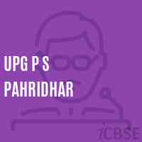 Upg P S Pahridhar Primary School Logo