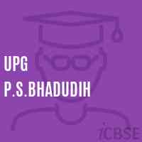 Upg P.S.Bhadudih Primary School Logo