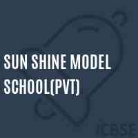 Sun Shine Model School(Pvt) Logo