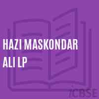 Hazi Maskondar Ali Lp Primary School Logo