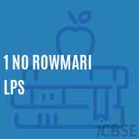 1 No Rowmari Lps Primary School Logo