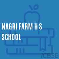 Nagri Farm H S School Logo