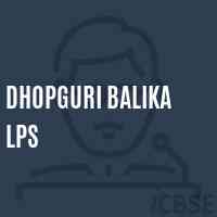 Dhopguri Balika Lps Primary School Logo