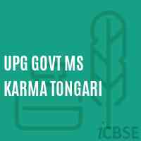 Upg Govt Ms Karma Tongari Middle School Logo