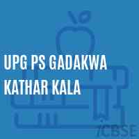 Upg Ps Gadakwa Kathar Kala Primary School Logo