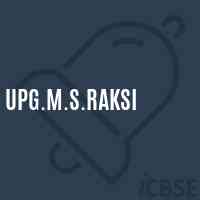 Upg.M.S.Raksi Middle School Logo