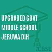 Upgraded Govt Middle School Jeruwa Dih Logo
