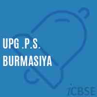 Upg .P.S. Burmasiya Primary School Logo