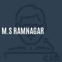 M.S Ramnagar Middle School Logo