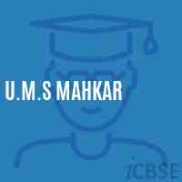U.M.S Mahkar Middle School Logo