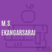 M.S. Ekangarsarai Middle School Logo