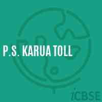 P.S. Karua Toll Primary School Logo