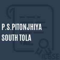 P.S.Pitonjhiya South Tola Primary School Logo