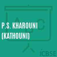 P.S. Kharouni (Kathouni) Primary School Logo
