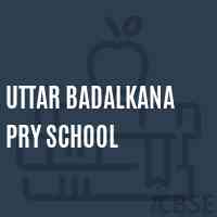 Uttar Badalkana Pry School Logo