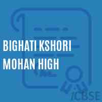 Bighati Kshori Mohan High High School Logo