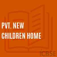 Pvt. New Children Home Primary School Logo