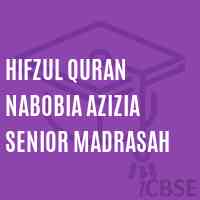Hifzul Quran Nabobia Azizia Senior Madrasah Middle School Logo