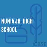 Nunia Jr. High School Logo