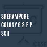 Srerampore Colony G.S.F.P. Sch Primary School Logo