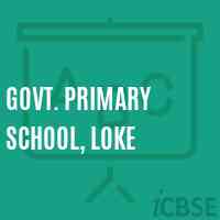 Govt. Primary School, Loke Logo