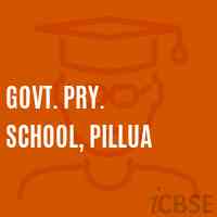 Govt. Pry. School, Pillua Logo