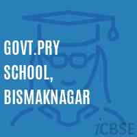 Govt.Pry School, Bismaknagar Logo