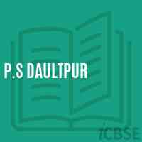 P.S Daultpur Primary School Logo