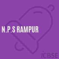 N.P.S Rampur Primary School Logo